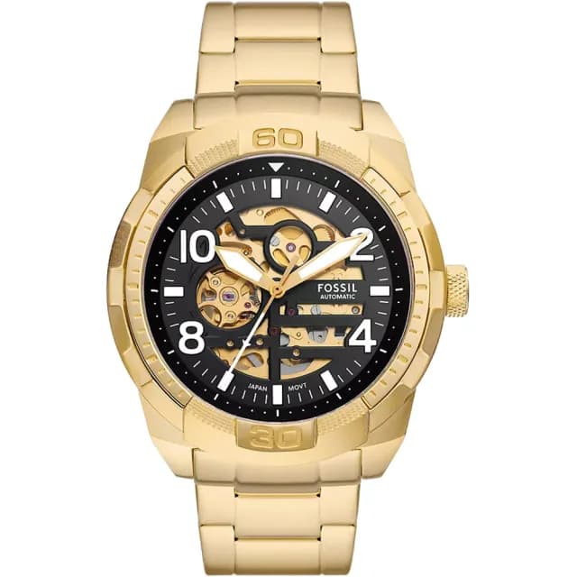 【FOSSIL】Bronson 開芯鏤空機械錶-48mm 禮物 送禮 推薦(ME3257)