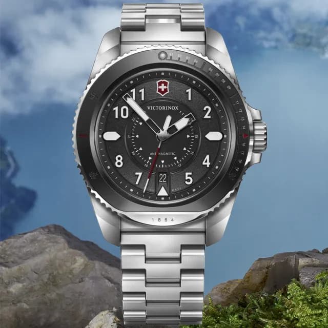 【VICTORINOX 瑞士維氏】JOURNEY 1884系列 戶外時尚石英腕錶 七夕 情人節 送禮 推薦(VISA-242009)