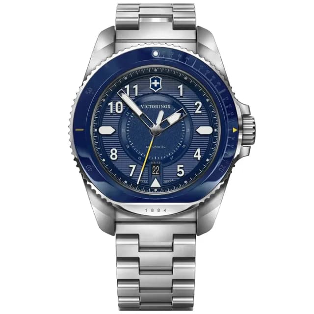 【VICTORINOX 瑞士維氏】JOURNEY 1884系列 都會時尚機械腕錶 七夕 情人節 送禮 推薦(VISA-242010)