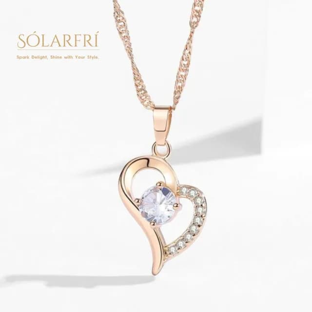 【SOLARFRi】品牌經典項鍊｜親膚女士項鏈可調鍊圍大小 附品牌禮盒包裝(閨蜜七夕生日情人女友禮物)