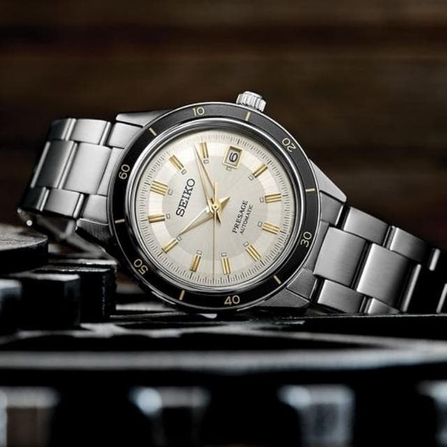 【SEIKO 精工】Presage系列 Style60’s 復古風 機械腕錶 母親節 禮物 推薦(SRPG03J1/4R35-05A0S)