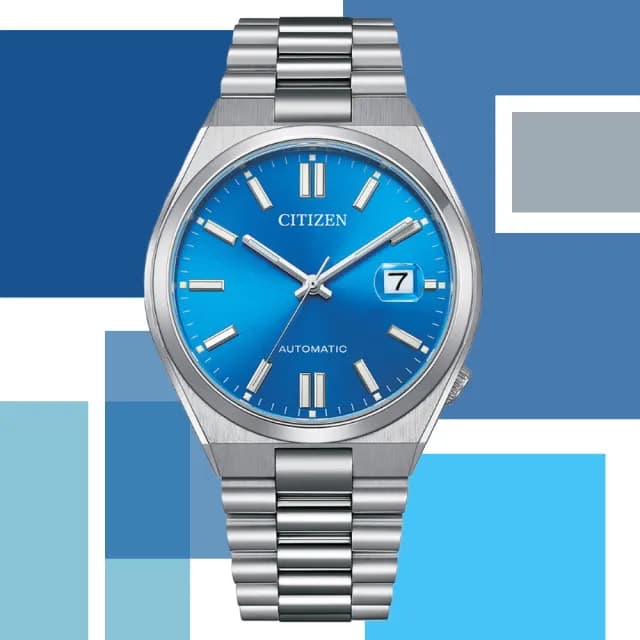【CITIZEN 星辰】Mechanical x PANTONE限定 色彩密語 機械錶 父親節 送禮 推薦(NJ0158-89L)