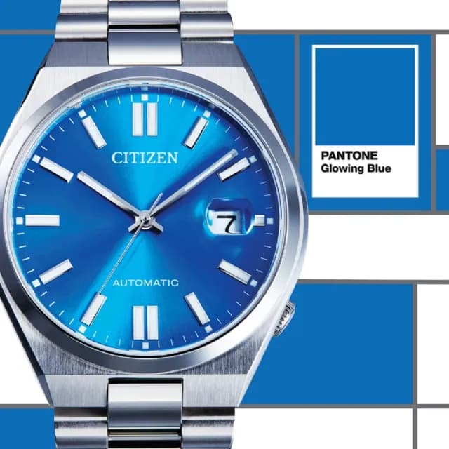 【CITIZEN 星辰】Mechanical x PANTONE限定 色彩密語 機械錶 父親節 送禮 推薦(NJ0158-89L)