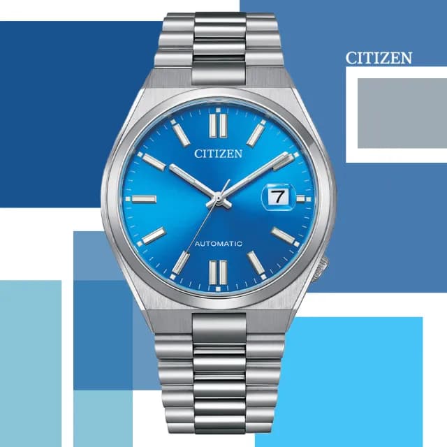 【CITIZEN 星辰】Mechanical x PANTONE限定 色彩密語 機械錶 父親節 送禮 推薦(NJ0158-89L)