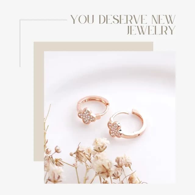 【GIUMKA】小花耳環．易扣式｜春意盎然(情人節禮物)