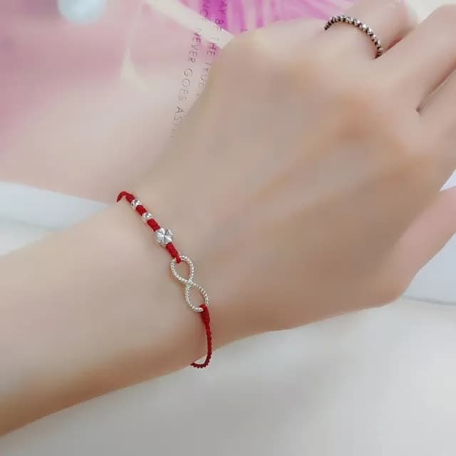 【GIUMKA】紅線蠟繩手鍊．幸運草｜好運無限(新年禮物)