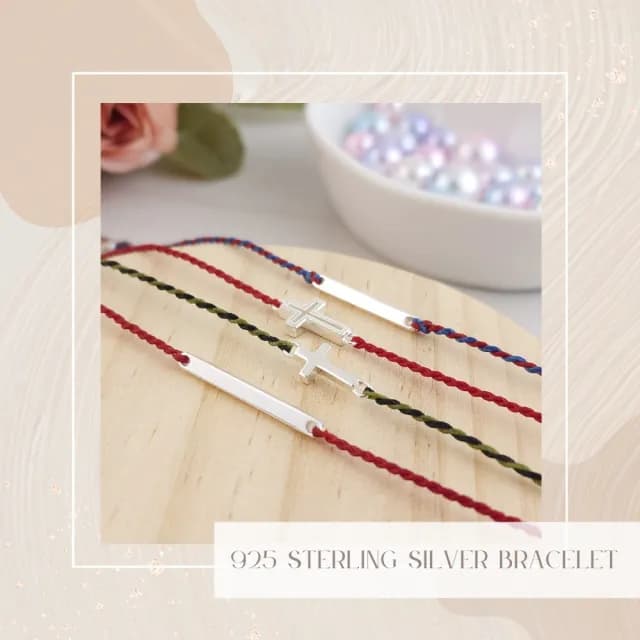 【Majalica】蠟繩手鍊．無限．十字架｜祝福祈願(新年禮物)