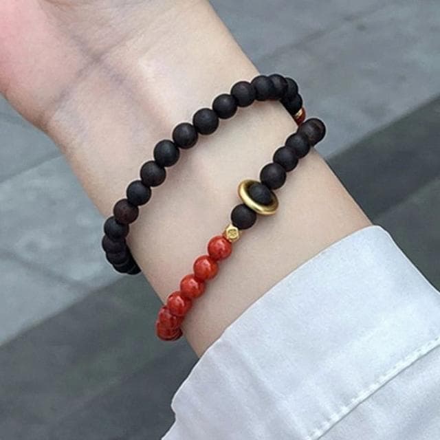 【LEEHER】女生/圓珠手鍊/佛珠手鍊/南紅瑪瑙/疊戴手鍊/沉香手鍊/女手串/百搭手鍊/民族風飾品/送女生/禮物