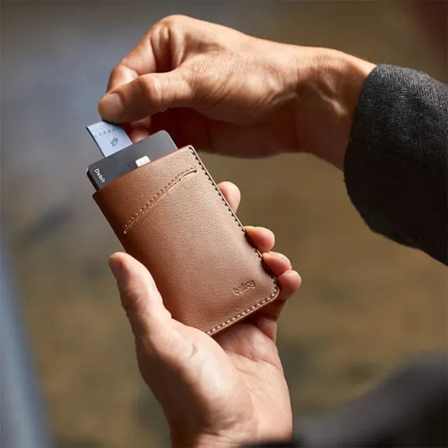 【Bellroy】超薄皮夾 卡夾 優質皮革 禮物 送禮 推薦(黑)