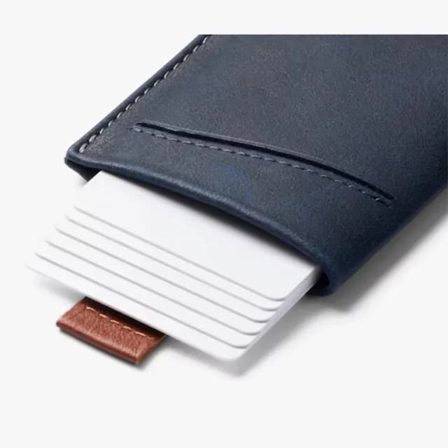【Bellroy】超薄皮夾 卡夾 優質皮革 禮物 送禮 推薦(深海藍)