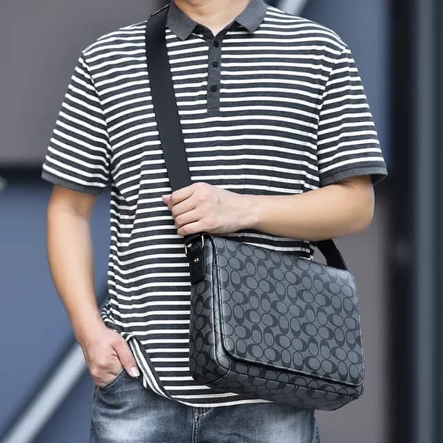 【LEEHER】父親節禮物 男生/包包/男士包包/男士斜揹包/斜揹包/大郵差包/劍橋包/書包/防水包 郵差包/商務包/