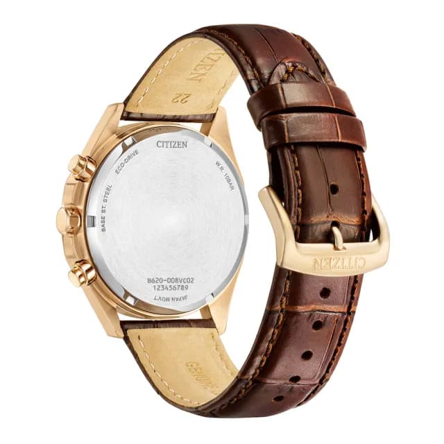 【CITIZEN 星辰】Chronograph系列 型男必備三眼計時腕錶 畢業禮物 送禮 推薦(CA4593-15A)