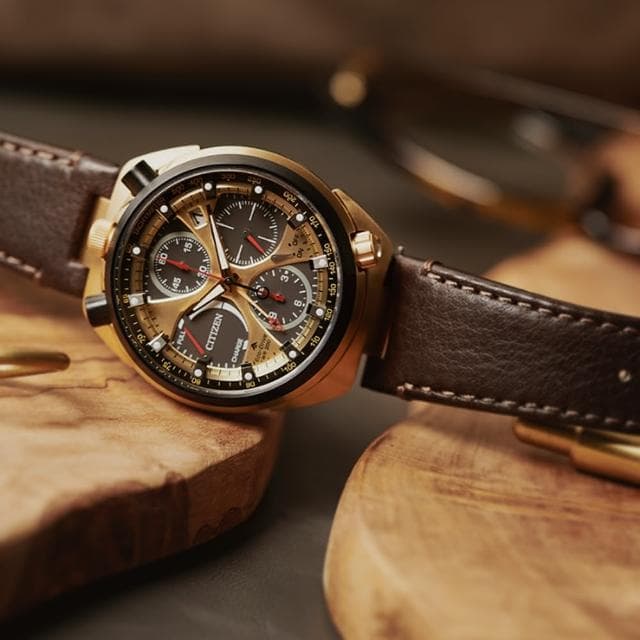 【CITIZEN 星辰】PROMASTER 韋禮安配戴 Tsuno Chrono50週年 光動能 碼錶計時 送禮 禮物推薦(AV0072-01X)