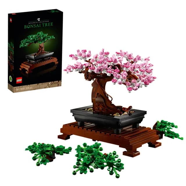 【LEGO 樂高】Botanicals 10281 盆栽(植物盆栽 居家擺設 DIY 禮物 母親節禮物)