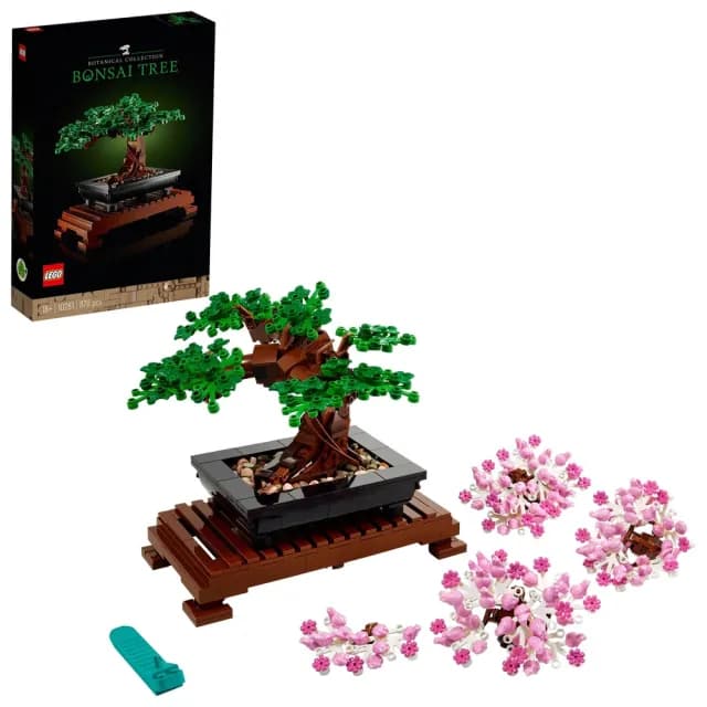 【LEGO 樂高】Botanicals 10281 盆栽(植物盆栽 居家擺設 DIY 禮物 母親節禮物)