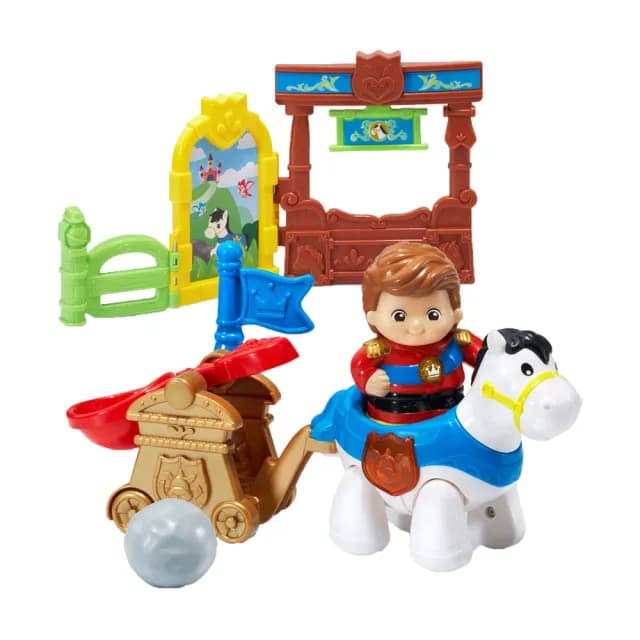 【Vtech】夢幻城堡系列-王子與白馬(玩具禮物大推薦)