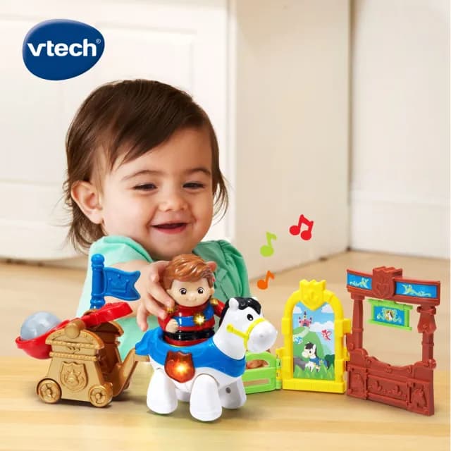 【Vtech】夢幻城堡系列-王子與白馬(玩具禮物大推薦)