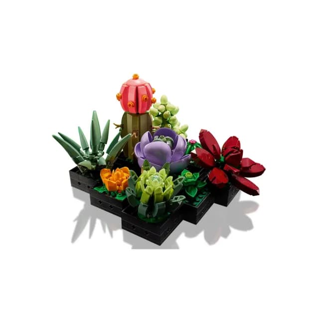 【LEGO 樂高】Botanicals 10309 多肉植物(盆栽 植物 居家擺設 DIY 禮物 母親節禮物)