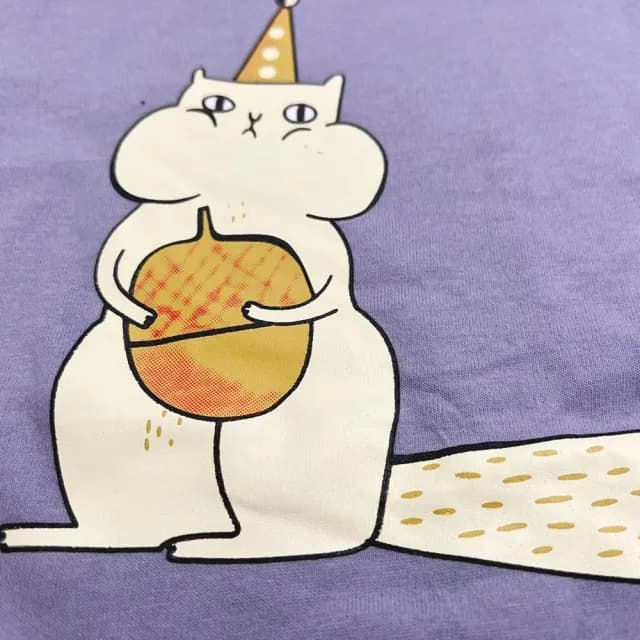 【橘魔法】卡通印花短版長袖上衣(薄長袖 大童 兒童 女童 男童 中性款 中童 童裝)