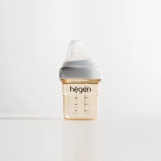 【hegen】金色奇蹟PPSU多功能方圓型寬口奶瓶 150ml(母嬰用品 新生禮 月子中心 不含塑化劑)