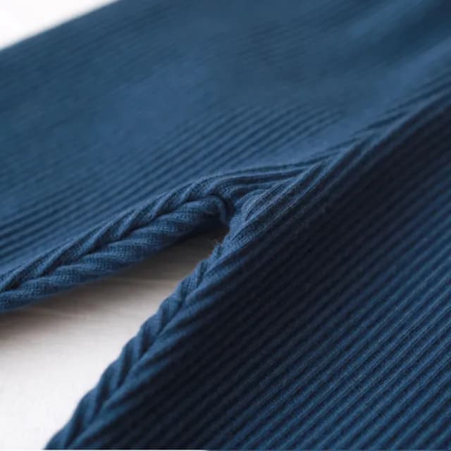 【橘魔法】螺紋坑條彈性長褲(內搭褲 長褲 安全褲 貼身褲 女童 兒童 童裝 中童 褲子)