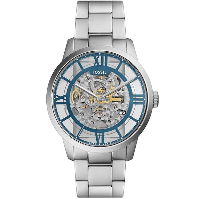 【FOSSIL】Townsman 爵士鏤空機械錶-44mm 母親節 送禮 禮物(ME3260)