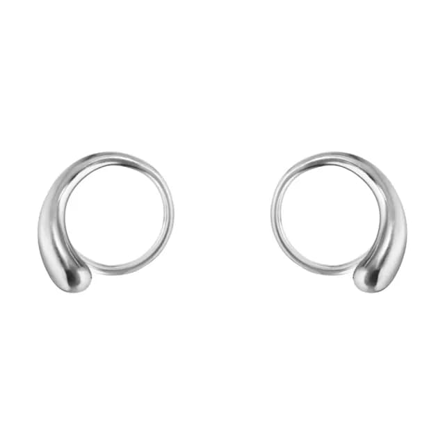 【Georg Jensen 官方旗艦店】MERCY 渦紋耳環(銀飾 耳環)
