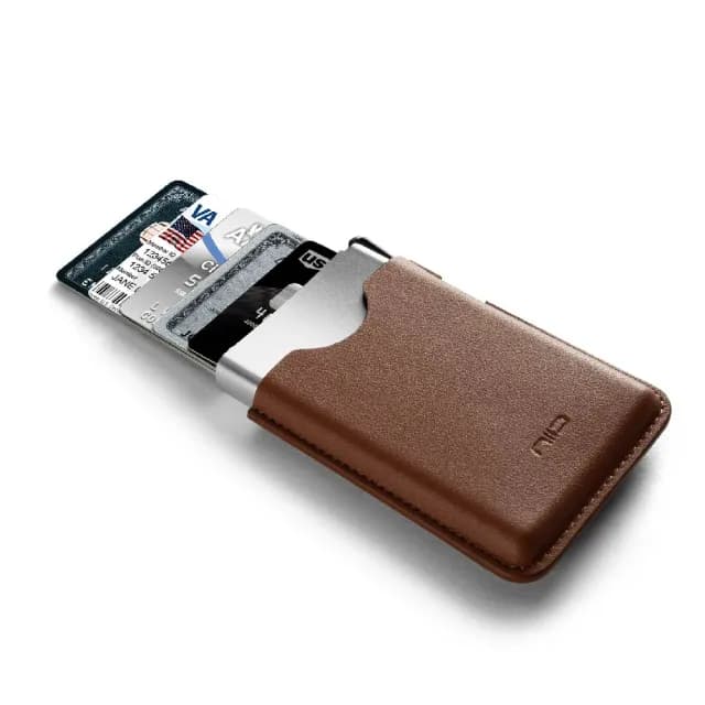 【NIID官方直營】SLIDE III 鋁合金超輕薄卡盒-雙色(雙11 錢包 短夾 皮夾 禮物)