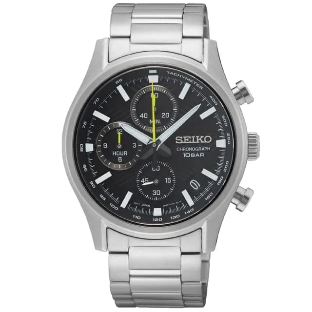 【SEIKO 精工】CS系列 日系時尚美學 三眼計時腕錶 畢業禮物 送禮 推薦(SSB419P1/8T67-00S0D)