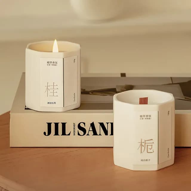 【AROMAME】植語八角瓶 香氛蠟燭 130g(澳洲天然紅木芯 香薰蠟燭 聖誕蠟燭 融燭 任選)
