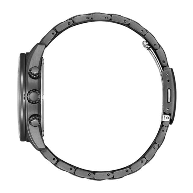 【CITIZEN 星辰】Chronograph 光動能 碼錶計時 三眼男錶 父親節 送禮 禮物推薦(CA0775-79E)