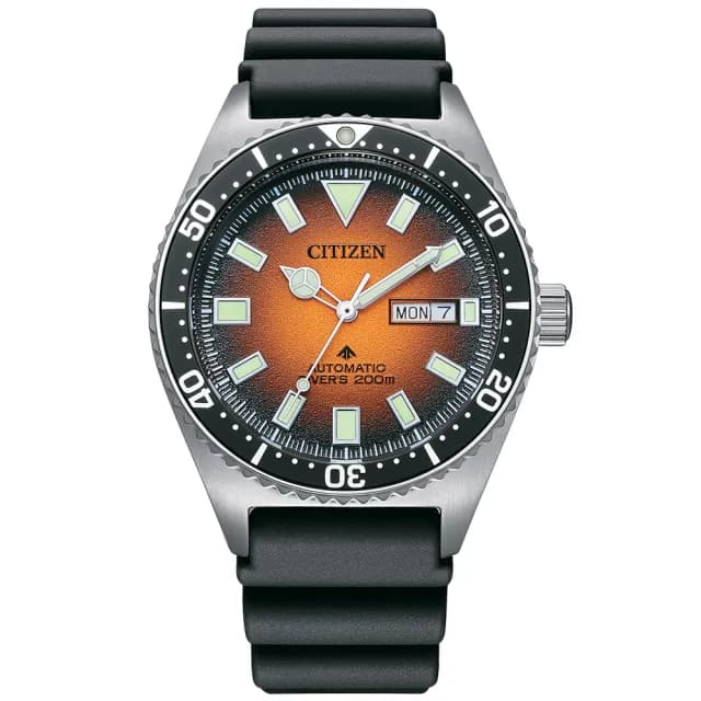 【CITIZEN 星辰】Marine 防水200米 潛水機械腕錶 七夕 情人節 送禮 推薦(五款可選)