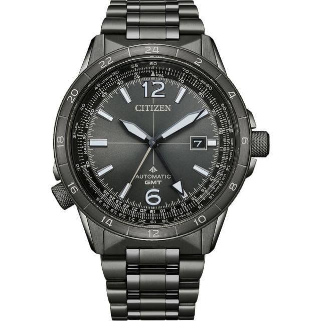 【CITIZEN 星辰】PROMASTER 限量 飛行錶 GMT 抗磁 機械錶 男錶 手錶 畢業 禮物 推薦(NB6045-51H)