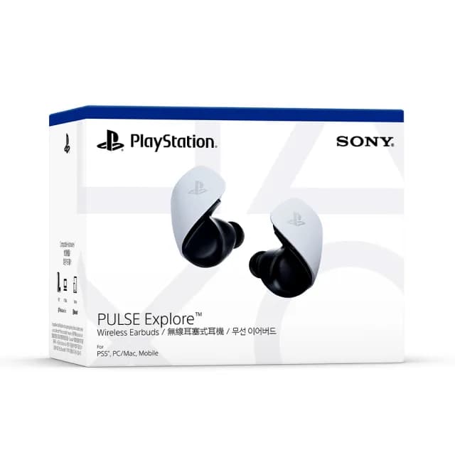 【SONY 索尼】PS5 PULSE Explore無線耳塞式耳機(台灣公司貨)