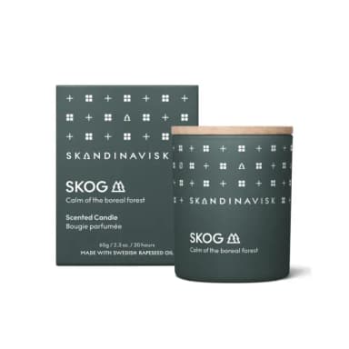 【Skandinavisk】官方直營 香氛蠟燭 65g(SKOG 挪威森林)