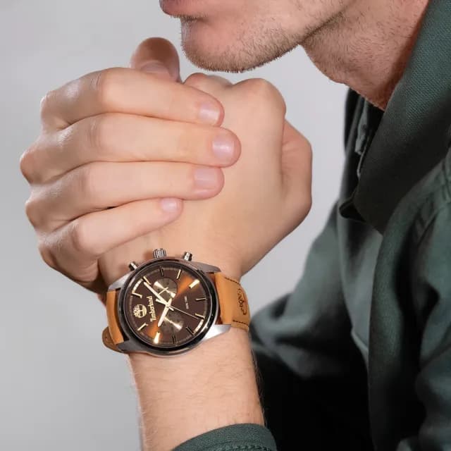 【Timberland】天柏嵐 Northbridge 兩地時間手錶-45mm 禮物 送禮 推薦(TDWGF0041202)