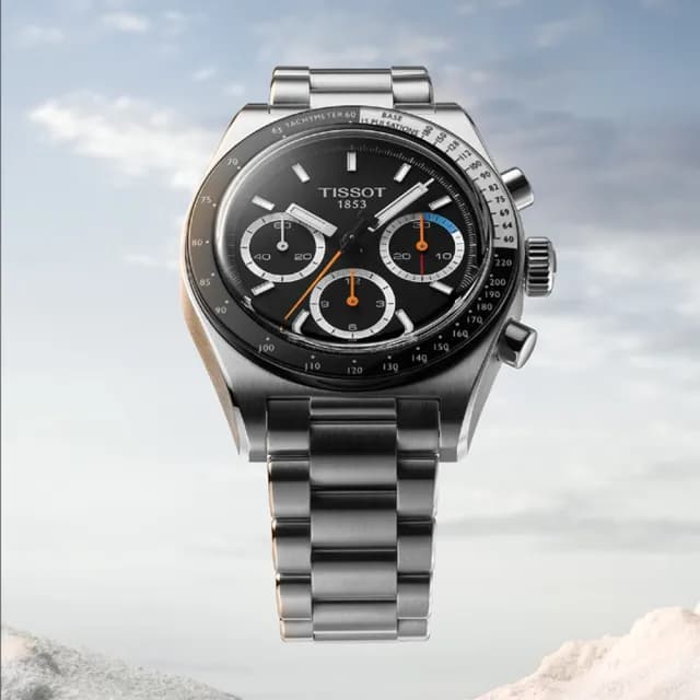 【TISSOT 天梭 官方授權】PR516 手動上鍊機械計時手錶-41mm 禮物 送禮 推薦(T1494592105100)