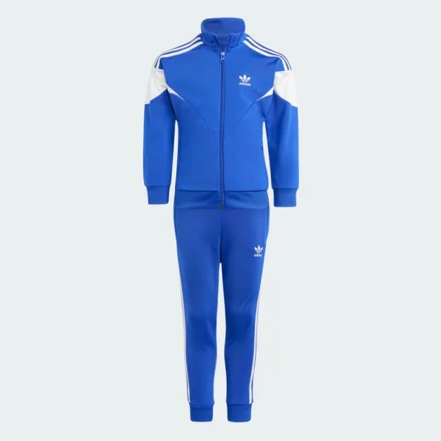 【adidas 愛迪達】REKIVE 運動套裝 外套/長褲 童裝 - Originals IL4990