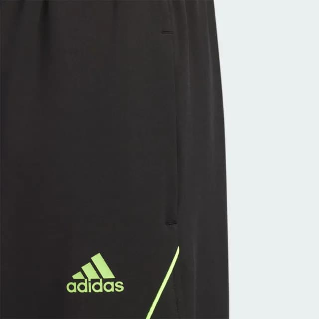 【adidas 愛迪達】運動長褲 吸濕排汗 童裝 IQ1291