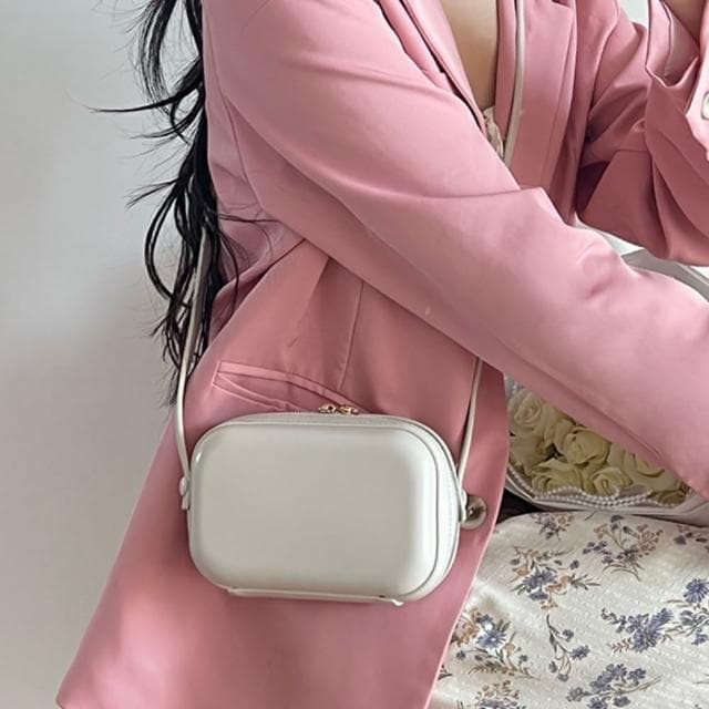 【LEEHER】母親節禮物 相機包/女生包包/韓國包包/單肩包/潮流質感小方包/韓版復古迷你斜背包