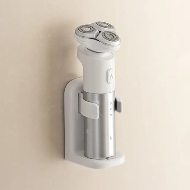 【hoi! 好好生活】懶角落壁掛電動刮鬍刀置物架