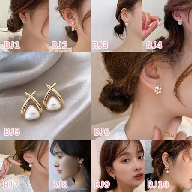 【Golicc】耳環 絕美珍珠 輕奢經典款(七夕 情人節 生日 飾品 耳釘 耳飾 耳墜 禮物)
