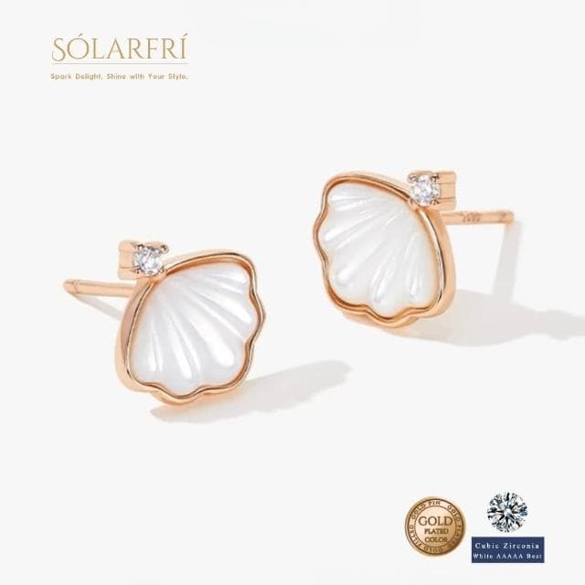 【SOLARFRi】銀針耳環｜優選親膚材質配戴舒適 附品牌禮盒包裝(閨蜜情人女友母親老婆禮物)