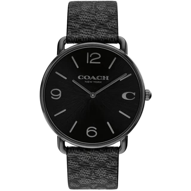 【COACH】Elliot C字皮帶手錶男錶 520禮物 送禮 手錶(CO14602673)