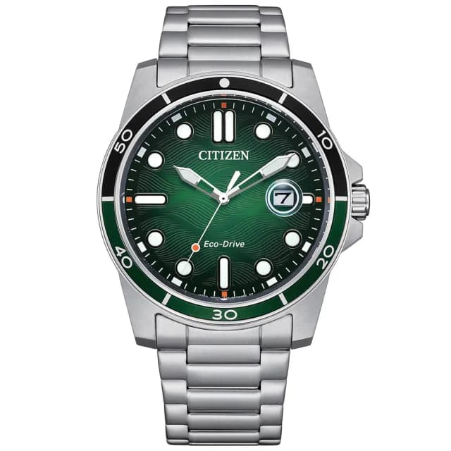 【CITIZEN 星辰】GENTS系列 水波紋 光動能腕錶 七夕 情人節 送禮 推薦(三款可選)