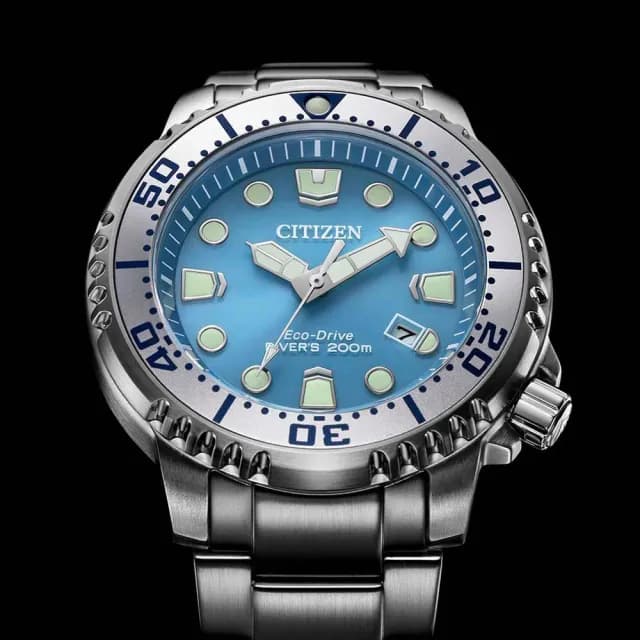 【CITIZEN 星辰】PROMASTER系列 Marine 光動能潛水腕錶 父親節 禮物 送禮 推薦(BN0165-55L)