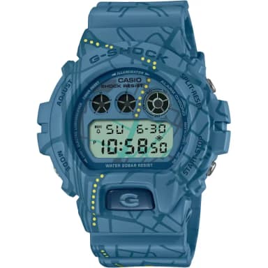 【CASIO 卡西歐】G-SHOCK 澀谷尋寶 街頭復古風電子錶 送禮 禮物 推薦(DW-6900SBY-2)