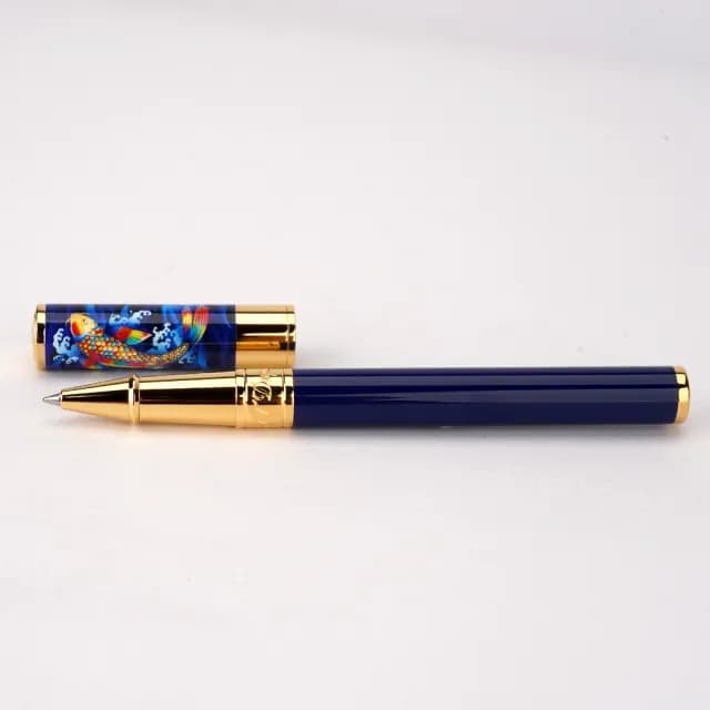 【S.T.Dupont 都彭】錦鯉圖系列 D-INITIAL 鋼珠筆 送禮 禮物 推薦(262005)