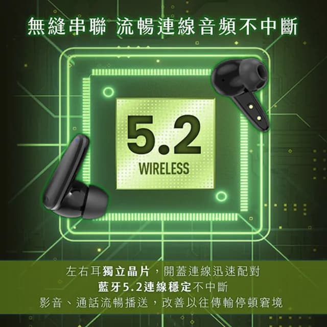 【KINYO】入耳式無線藍芽耳機 超輕量設計無線耳機 ANC降噪耳機(IPX5防水防汗藍芽耳機)