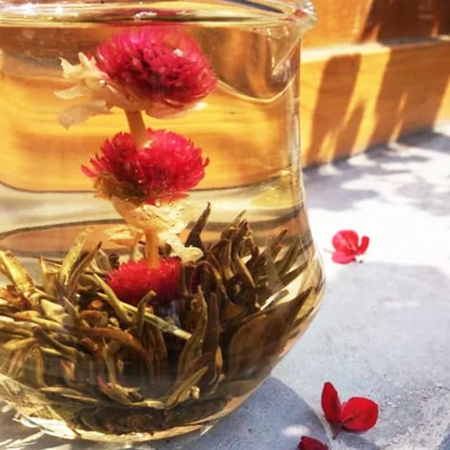 【無藏茗茶】茶葉禮盒 開花茶6入罐裝精緻禮盒組(4款花型隨機搭配/附提袋)